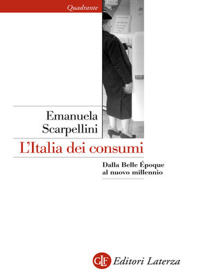 cover image of L'Italia dei consumi